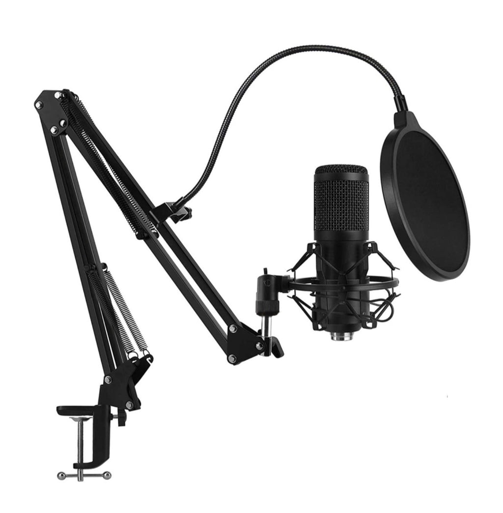 Studio Recording Condenser Microphone Kit for Broadcasting