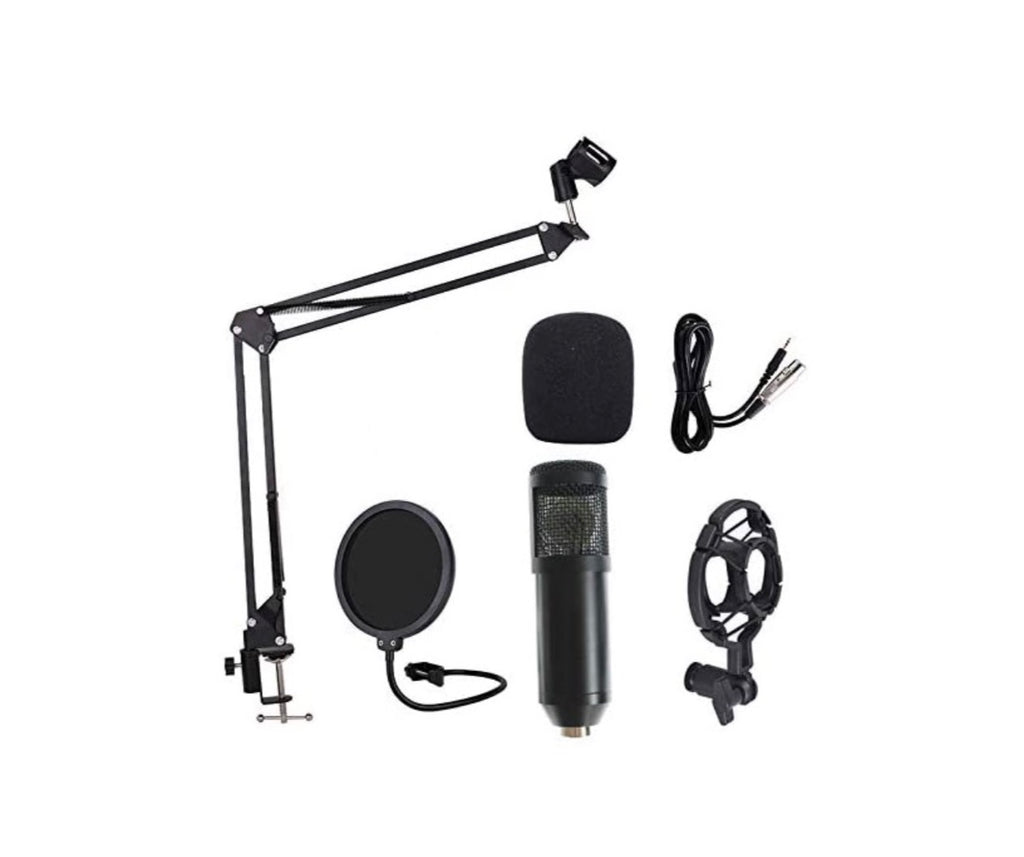 Studio Recording Condenser Microphone Kit for Broadcasting